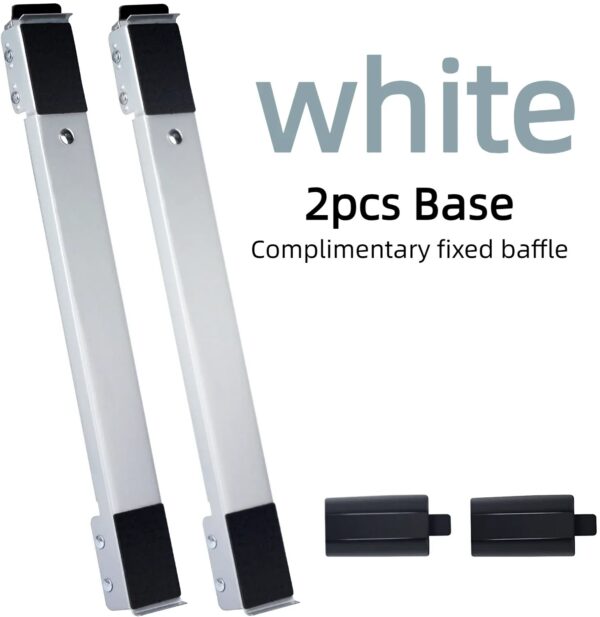 Lot de 2 Supports Réglables à Roulettes pour Électroménagers – FRIDAY STORE – Image 6