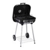 Barbecue Charbon Portable avec Couvercle Rouge • Grillade Outdoor & Brasero Friday Store – Image 6