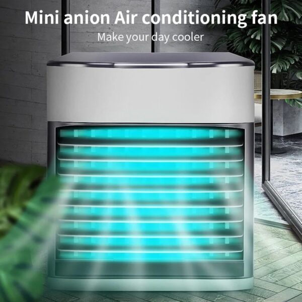 Mini Climatiseur Portable 4-en-1 – Rafraîchisseur d’Air, Humidificateur & Purificateur | FRIDAY STORE – Image 2