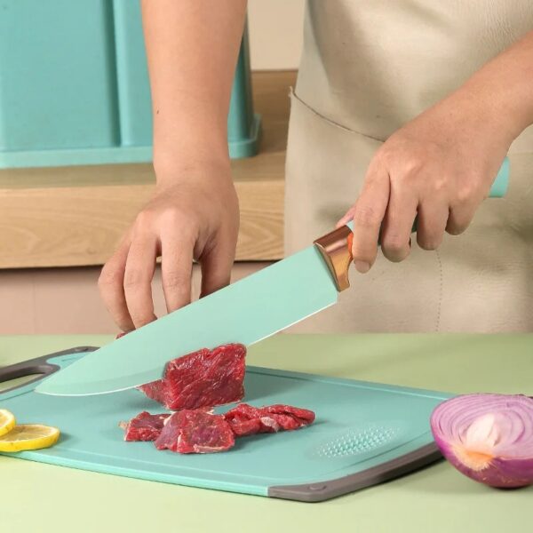 Set d’Ustensiles de Cuisine 19 Pièces + Bloc Couteaux & Planche – Friday Store – Image 5