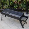 Barbecue Portable en Fonte d’Acier – Grill à Charbon Pliant – Image 7