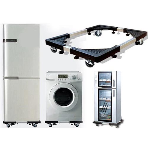 Support Réglable à Roulettes Ultra-Résistant 300 KG – Base Mobile pour Électroménagers | FRIDAY STORE