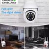 Caméra de Surveillance Wi-Fi 1080p – Vision Nocturne-Détection de Mouvement – Image 4