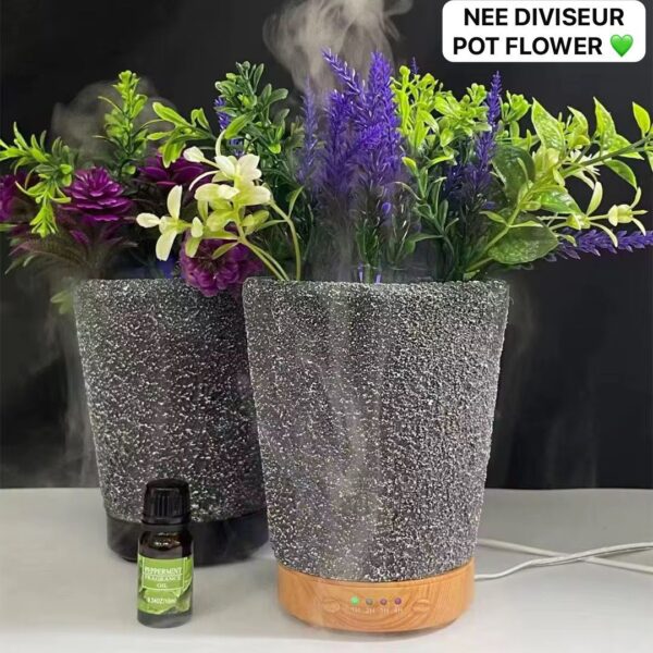 Pot de Fleurs LED Décoratif avec Diffuseur  | Friday Store – Image 3